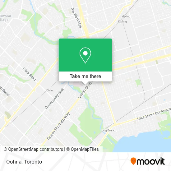 Oohna map