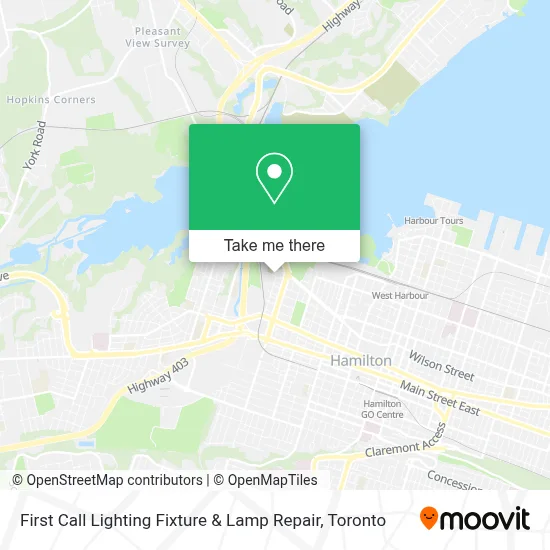 First Call Lighting Fixture & Lamp Repair plan