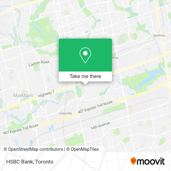 Hsbc Bank map
