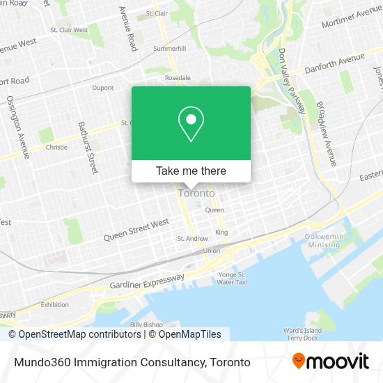 Mundo360 Immigration Consultancy map