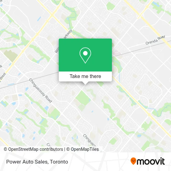 Power Auto Sales map