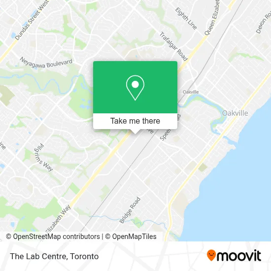The Lab Centre map