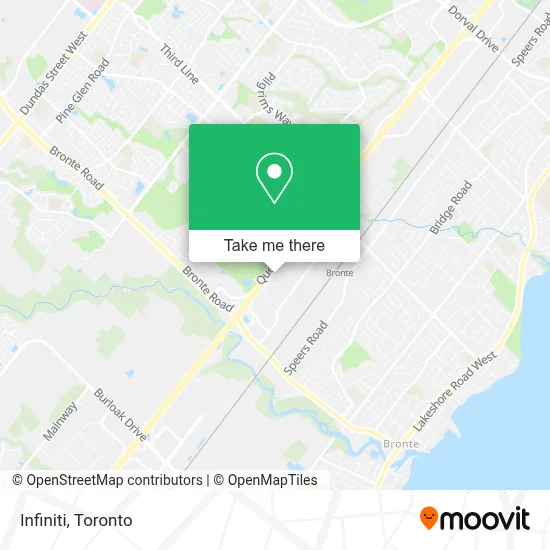 Infiniti map
