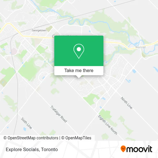 Explore Socials map