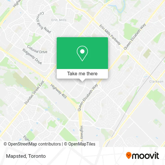Mapsted map