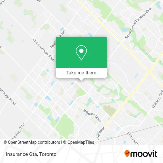 Insurance Gta map