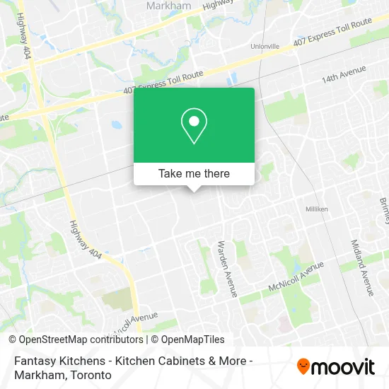 Fantasy Kitchens - Kitchen Cabinets & More - Markham map
