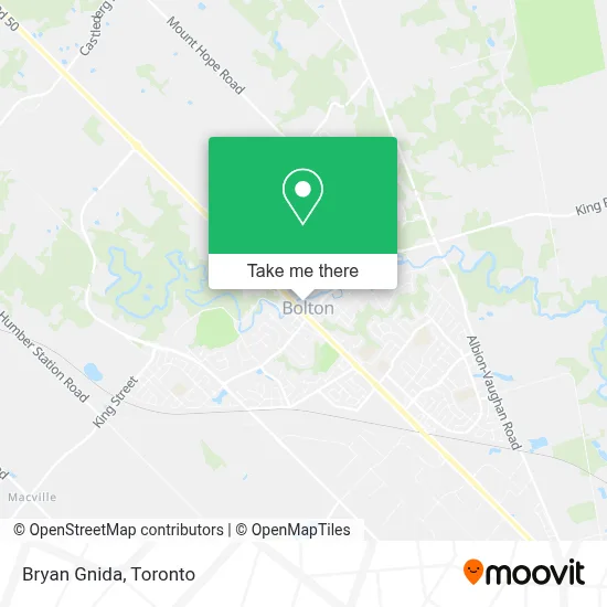Bryan Gnida map