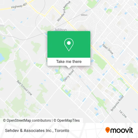 Sehdev & Associates Inc. map