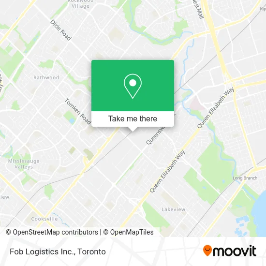 Fob Logistics Inc. map