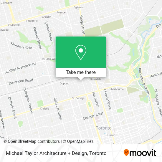 Michael Taylor Architecture + Design map