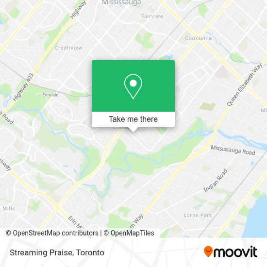 Streaming Praise map