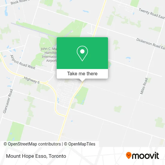 Mount Hope Esso map