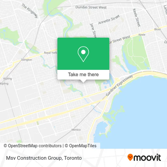 Msv Construction Group map