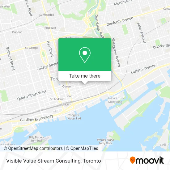 Visible Value Stream Consulting map