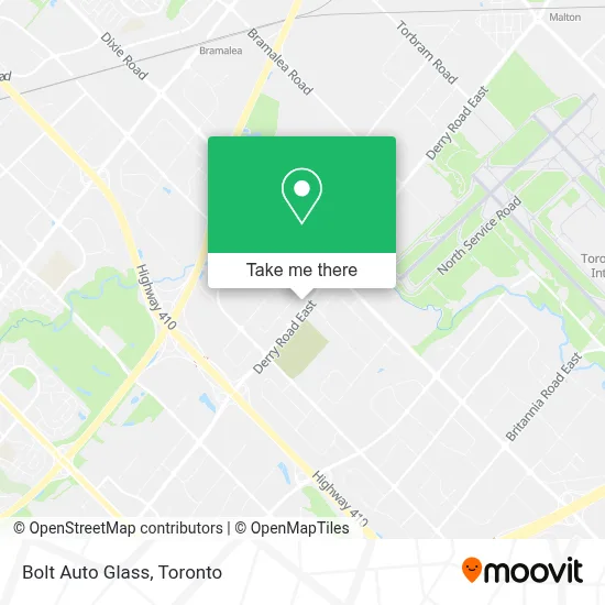 Bolt Auto Glass map