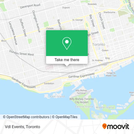 Vdl Events map