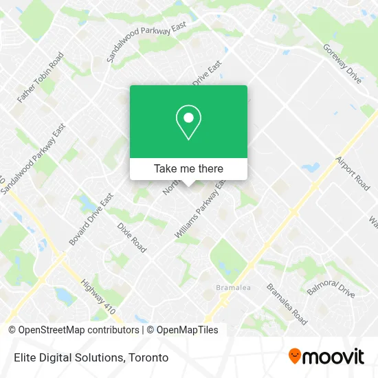 Elite Digital Solutions map