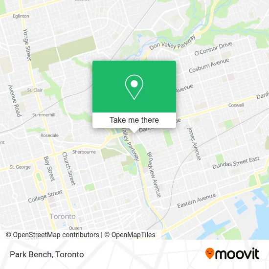 Park Bench map