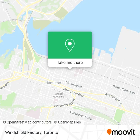 Windshield Factory map
