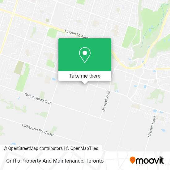 Griff's Property And Maintenance map