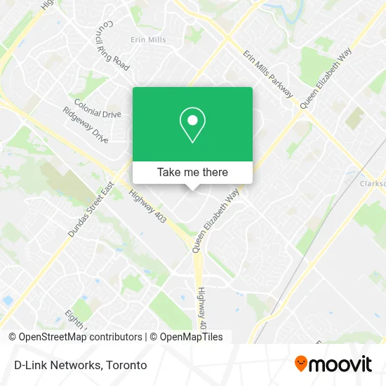 D-Link Networks map