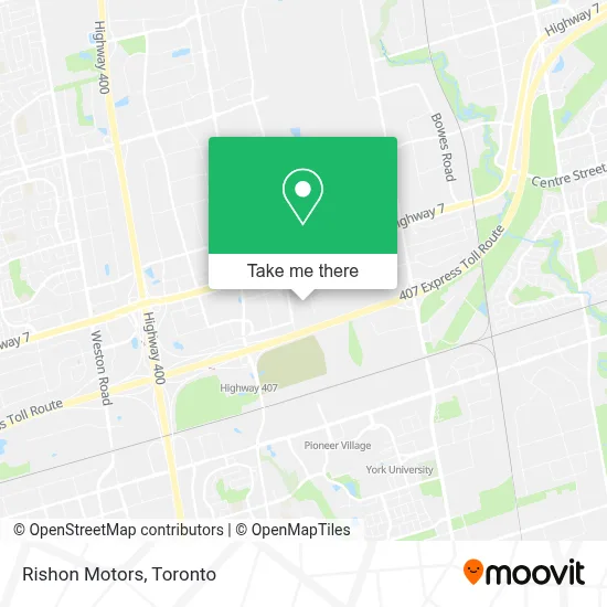Rishon Motors map