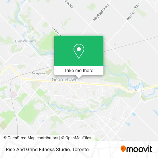 Rise And Grind Fitness Studio map