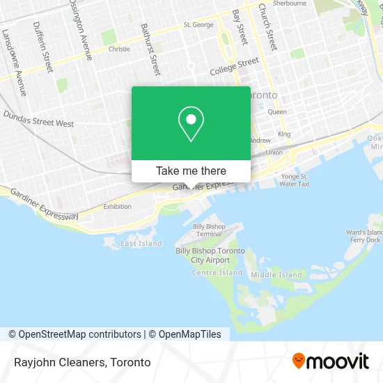 Rayjohn Cleaners map