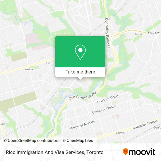 Ricc Immigration And Visa Services map