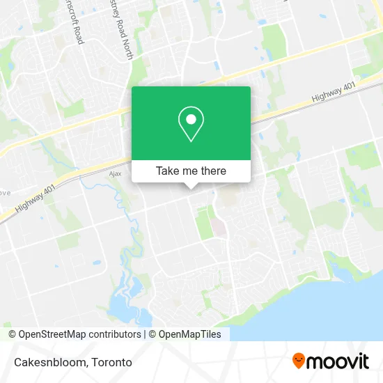 Cakesnbloom map