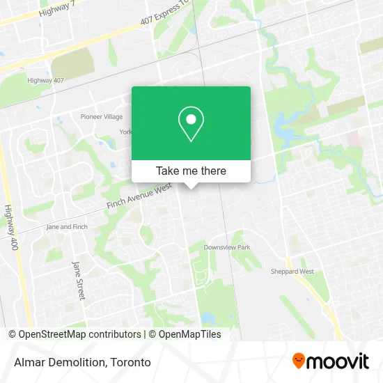Almar Demolition map