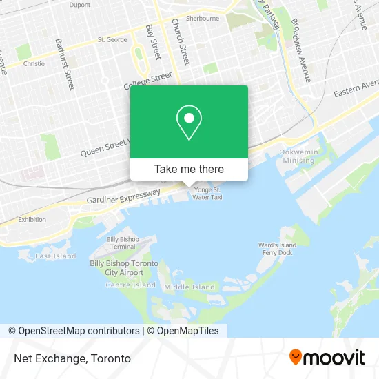 Net Exchange map