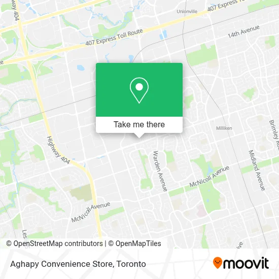 Aghapy Convenience Store map