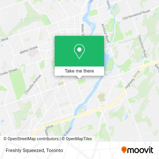 Freshly Squeezed map