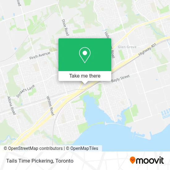 Tails Time Pickering map