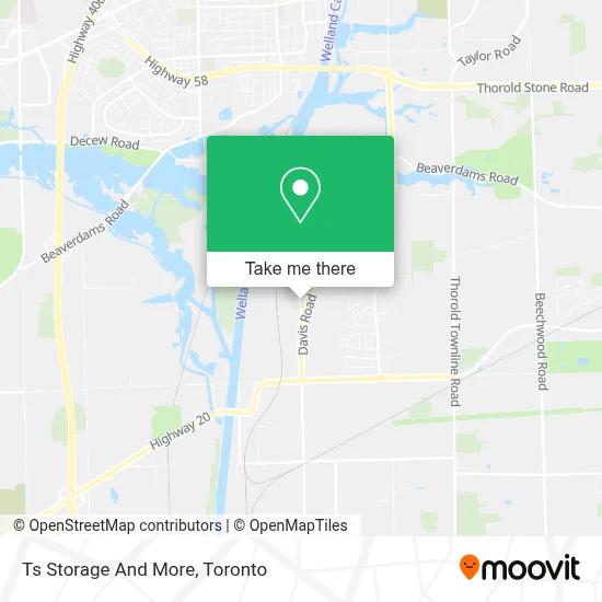 Ts Storage And More map