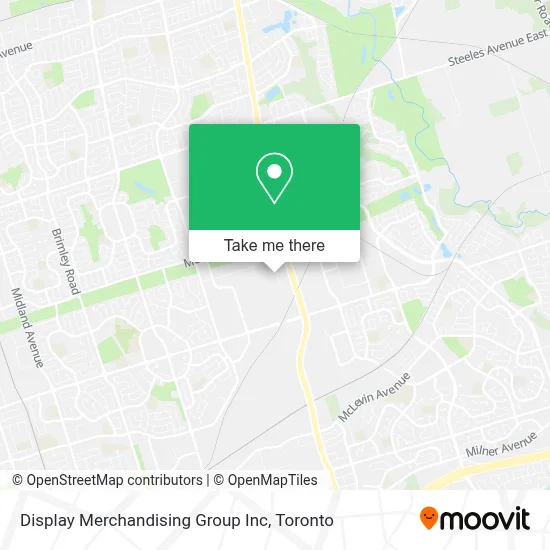 Display Merchandising Group Inc map