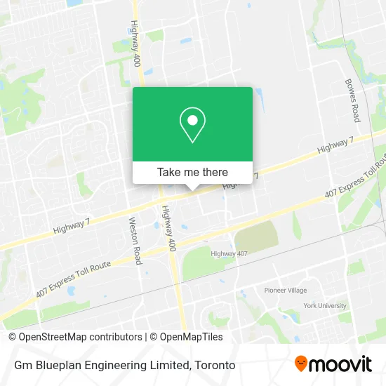 Gm Blueplan Engineering Limited map
