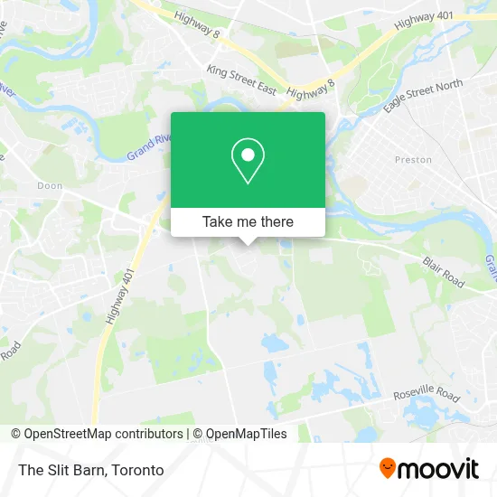 The Slit Barn map