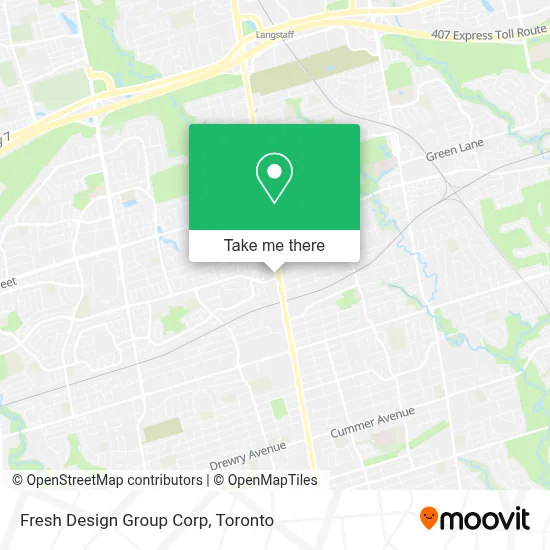 Fresh Design Group Corp map