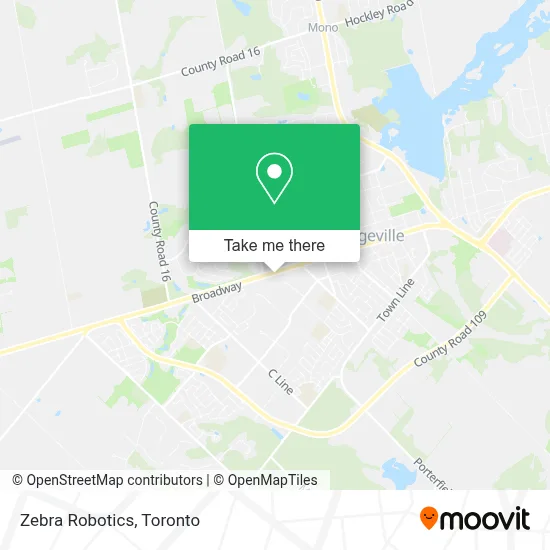 Zebra Robotics map