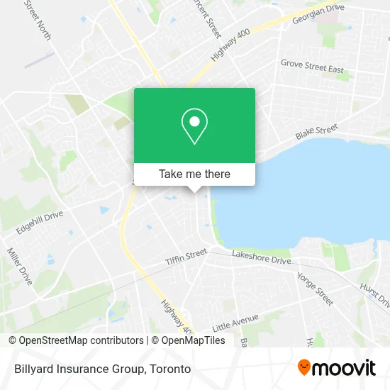 Billyard Insurance Group map