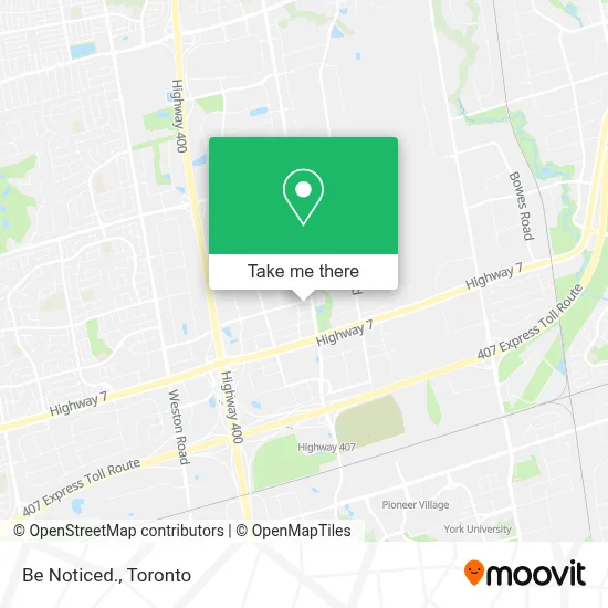 Be Noticed. map