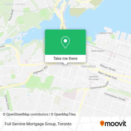 Full Service Mortgage Group map