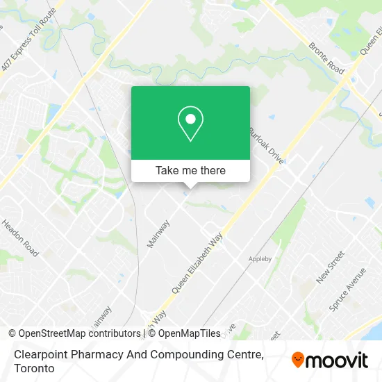 Clearpoint Pharmacy And Compounding Centre map