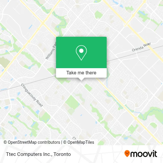 Ttec Computers Inc. map