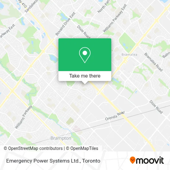 Emergency Power Systems Ltd. map