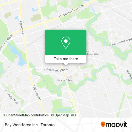 Bay Workforce Inc. map