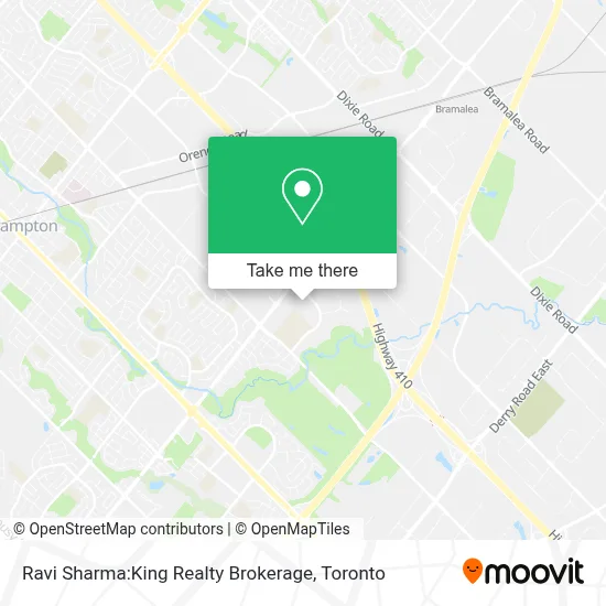 Ravi Sharma:King Realty Brokerage map